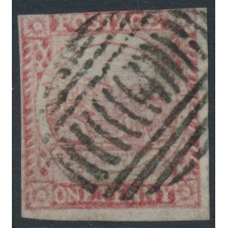 AUSTRALIA / NSW - 1850 1d dull carmine Sydney Views, used – SG # 11