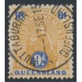 AUSTRALIA / QLD - 1905 9d pale brown/ultramarine Commonwealth, used – SG # 266
