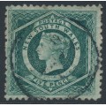 AUSTRALIA / NSW - 1885 5d blue-green Diadem, sideways watermark, used – SG # 233da