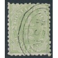 AUSTRALIA / NSW - 1892 1d green Postage Due, perf. 10:10, used – SG # D1