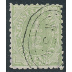 AUSTRALIA / NSW - 1892 1d green Postage Due, perf. 10:10, used – SG # D1