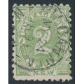 AUSTRALIA / NSW - 1891 2d green Postage Due, perf. 10:10, used – SG # D3
