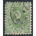 AUSTRALIA / NSW - 1891 2d green Postage Due, perf. 10:10, used – SG # D3