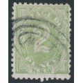 AUSTRALIA / NSW - 1891 2d green Postage Due, perf. 11:11, used – SG # D3a