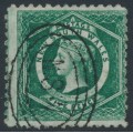 AUSTRALIA / NSW - 1882 5d bright green Diadem, perf. 10:10, used – SG # 232