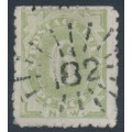 AUSTRALIA / NSW - 1891 6d green Postage Due, perf. 10:10, used – SG # D6