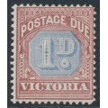 AUSTRALIA / VIC - 1890 1d dull blue/brown-lake Postage Due, MH – SG # D2