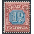 AUSTRALIA / VIC - 1893 1d dull blue/brownish lake Postage Due, MH – SG # D2a