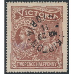 AUSTRALIA / VIC - 1897 2½d (2/6) red-brown Diamond Jubilee, used – SG # 354