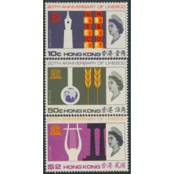 HONG KONG - 1966 10c to $2 UNESCO set of 3, MNH – SG # 239-241