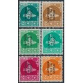 INDIA - 1962 Map of India set of 6 overprinted CONGO, MNH – SG # U1-U6