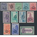 INDIA - 1953 Indian definitives set of 12 overprinted Korea, MNH – SG # K1-K12