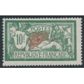 FRANCE - 1926 10Fr green/orange Merson, MNH – Michel # 182