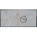 FRANCE - 1859 10c black Postage Due, imperforate, on cover – Michel # P2