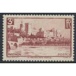 FRANCE - 1938 3Fr brown-red Avignon, MNH – Michel # 412