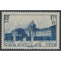 FRANCE - 1938 1.75Fr+75c blue Versailles, MNH – Michel # 422