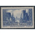 FRANCE - 1931 10Fr blue Port de la Rochelle (type III), MNH – Michel # 241IIIa