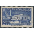 FRANCE - 1939 2.25Fr ultramarine Pump Station in Marly, MNH – Michel # 449