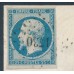 FRANCE - 1857 25c blue Napoléon III, on cover – Michel # 14