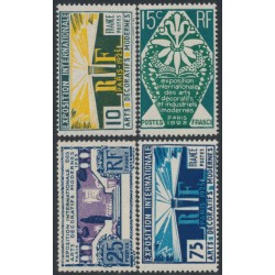 FRANCE - 1925 Modern Art set of 4, MH – Michel # 177-180