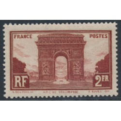 FRANCE - 1931 2Fr brown-red l'Arc de Triomphe, MNH – Michel # 263