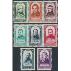 FRANCE - 1948 Revolutionaries set of 8, MNH – Michel # 813-820