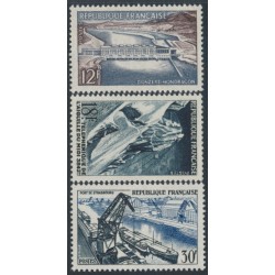 FRANCE - 1956 Technical Research set of 3, MNH – Michel # 1106-1108