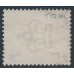 GREAT BRITAIN - 1881 1/- brown-orange QV Telegraph, inverted watermark, used – SG # T10Wi