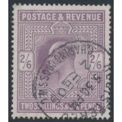 GREAT BRITAIN - 1902 2/6 lilac KEVII, used – SG # 260