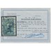 GERMANY - 1922 20Mk blue Horse, inverted underprint, used – Michel # 196I