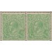 AUSTRALIA - 1915 ½d green KGV, single watermark, block of 24 with varieties, MH – ACSC # 63C