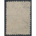 NEW ZEALAND - 1873 1d brown QV Chalon, perf. 12½, star watermark, used – SG # 132a