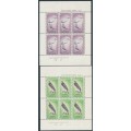 NEW ZEALAND - 1961 Health M/S (Birds) set of 2, MNH – SG # MS807a