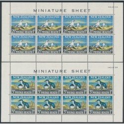 NEW ZEALAND - 1964 Health M/S (Birds) set of 2, MNH – SG # MS823b