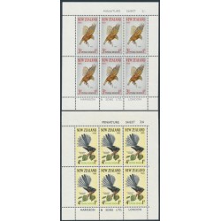 NEW ZEALAND - 1965 Health M/S (Birds) set of 2, MNH – SG # MS832c