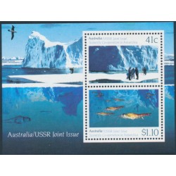 AUSTRALIA - 1990 Scientific Cooperation M/S, MNH – SG # MS1263