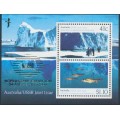 AUSTRALIA - 1990 Scientific Cooperation M/S, o/p NZ 1990, MNH – SG # MS1263