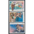 AUSTRALIA - 1990 38c to 80c Christmas set of 3, MNH – SG # 1272-1274