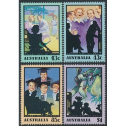 AUSTRALIA - 1991 43c to $1 Radio set of 4, MNH – SG # 1295-1298