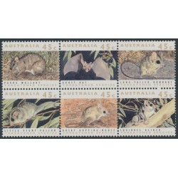 AUSTRALIA - 1992 45c Threatened Species block of 6, MNH – SG # 1312a