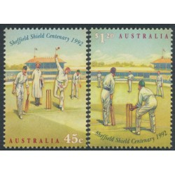 AUSTRALIA - 1992 45c & $1.20 Cricket set of 2, MNH – SG # 1381-1382