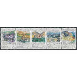 AUSTRALIA - 1992 45c Land Conservation strip of 5, MNH – SG # 1353a