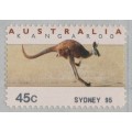 AUSTRALIA - 1995 45c Kangaroos & Koalas CPS set of 6, SYDNEY 95, MNH – ACSC # 1806A-1806F