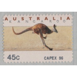 AUSTRALIA - 1996 45c Kangaroos & Koalas CPS set of 6, CAPEX 96, MNH – ACSC # 1807A-1807F