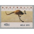 AUSTRALIA - 1994 45c Kangaroos & Koalas CPS set of 6, MELB GPO, MNH – ACSC # 1798A-1798F