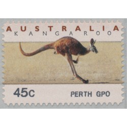 AUSTRALIA - 1994 45c Kangaroos & Koalas CPS set of 6, PERTH GPO, MNH – ACSC # 1799A-1799F