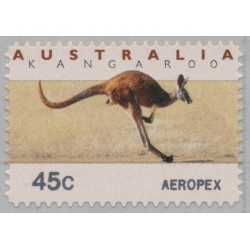 AUSTRALIA - 1994 45c Kangaroos & Koalas CPS set of 6, AEROPEX, MNH – ACSC # 1803A-1803F