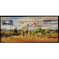 AUSTRALIA - 1993 Dinosaurs M/S, o/p Bangkok 1993, MNH – SG # MS1429