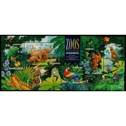 AUSTRALIA - 1994 Australian Zoos M/S, o/p Fremantle Stamp Show, MNH – SG # MS1484