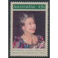 AUSTRALIA - 1991 43c Queen’s Birthday, MNH – SG # 1286